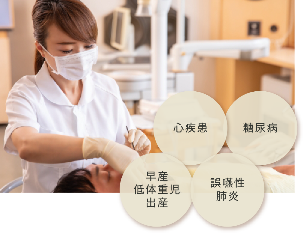 歯周病のリスクと健康への影響