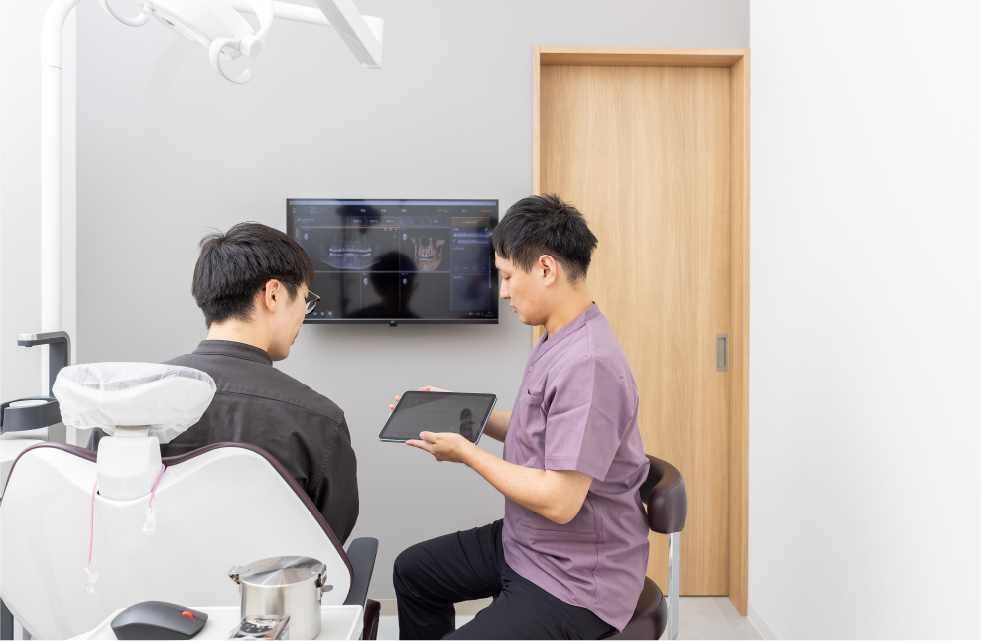 治療経過の説明・再評価