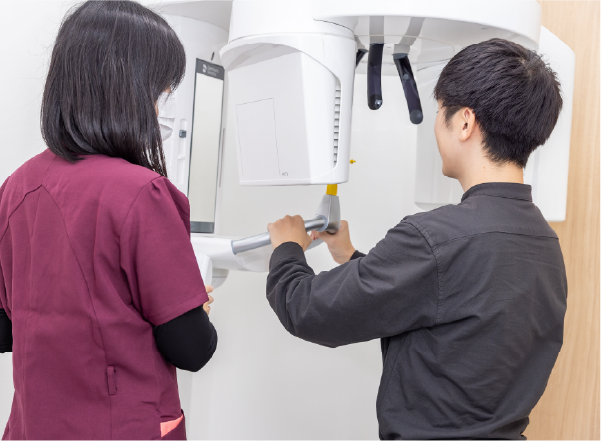 CT撮影による診査・診断