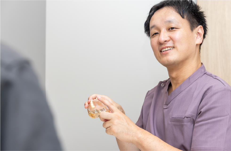 使い方の練習を丁寧にサポート