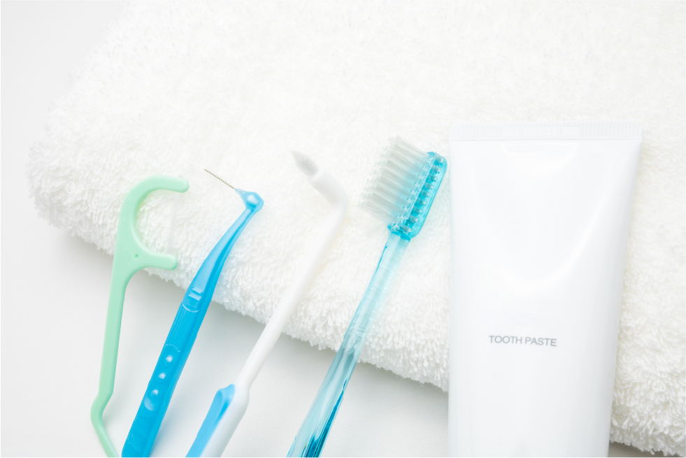 お口に合ったケアグッズの処方