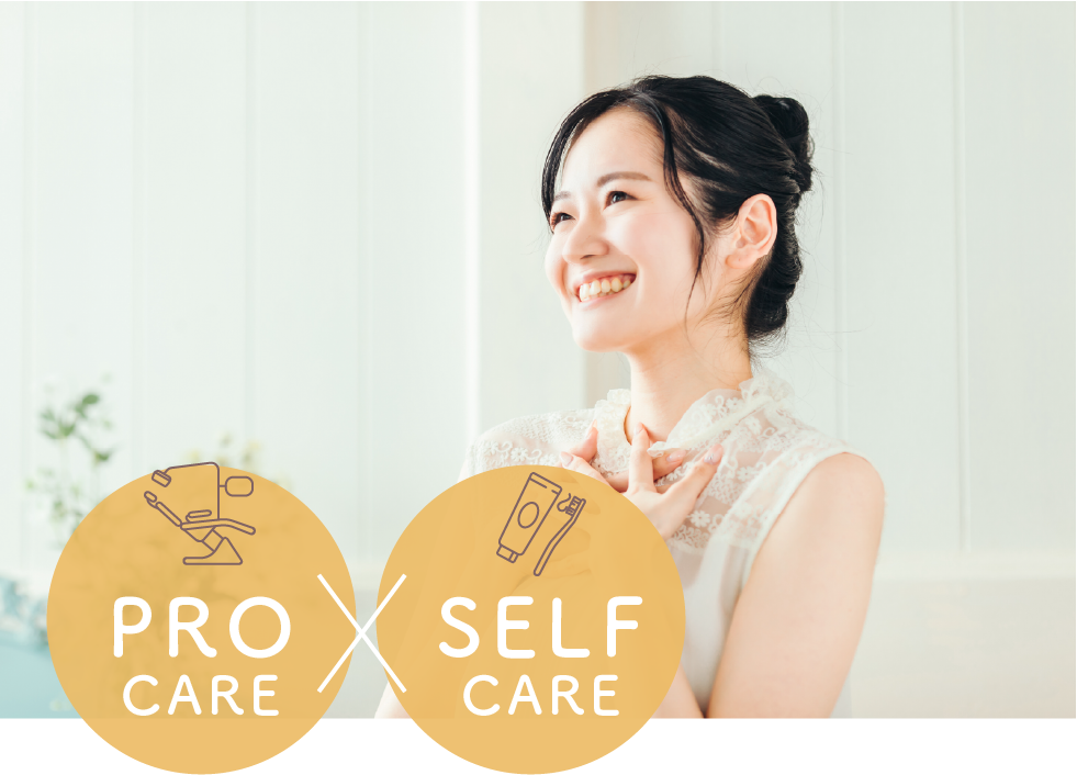 歯科医院とご自宅の「ダブルケア」